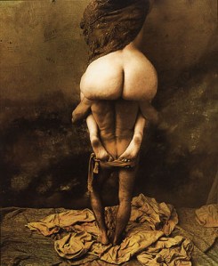 A burden, Jan Saudek, 1987